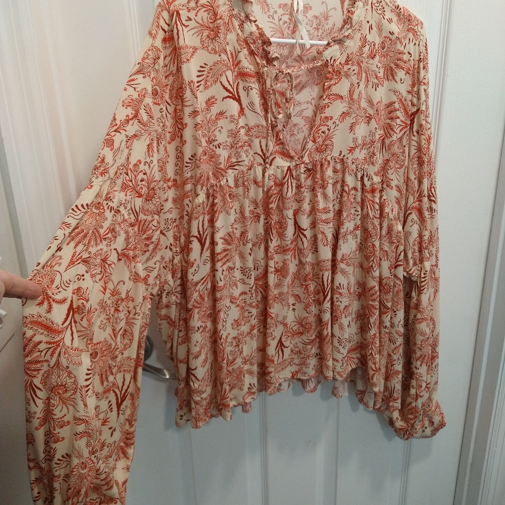 Anthropologie Peasant Top 2x